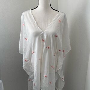 Xhilaration flamingo swim cover up - new with tags!